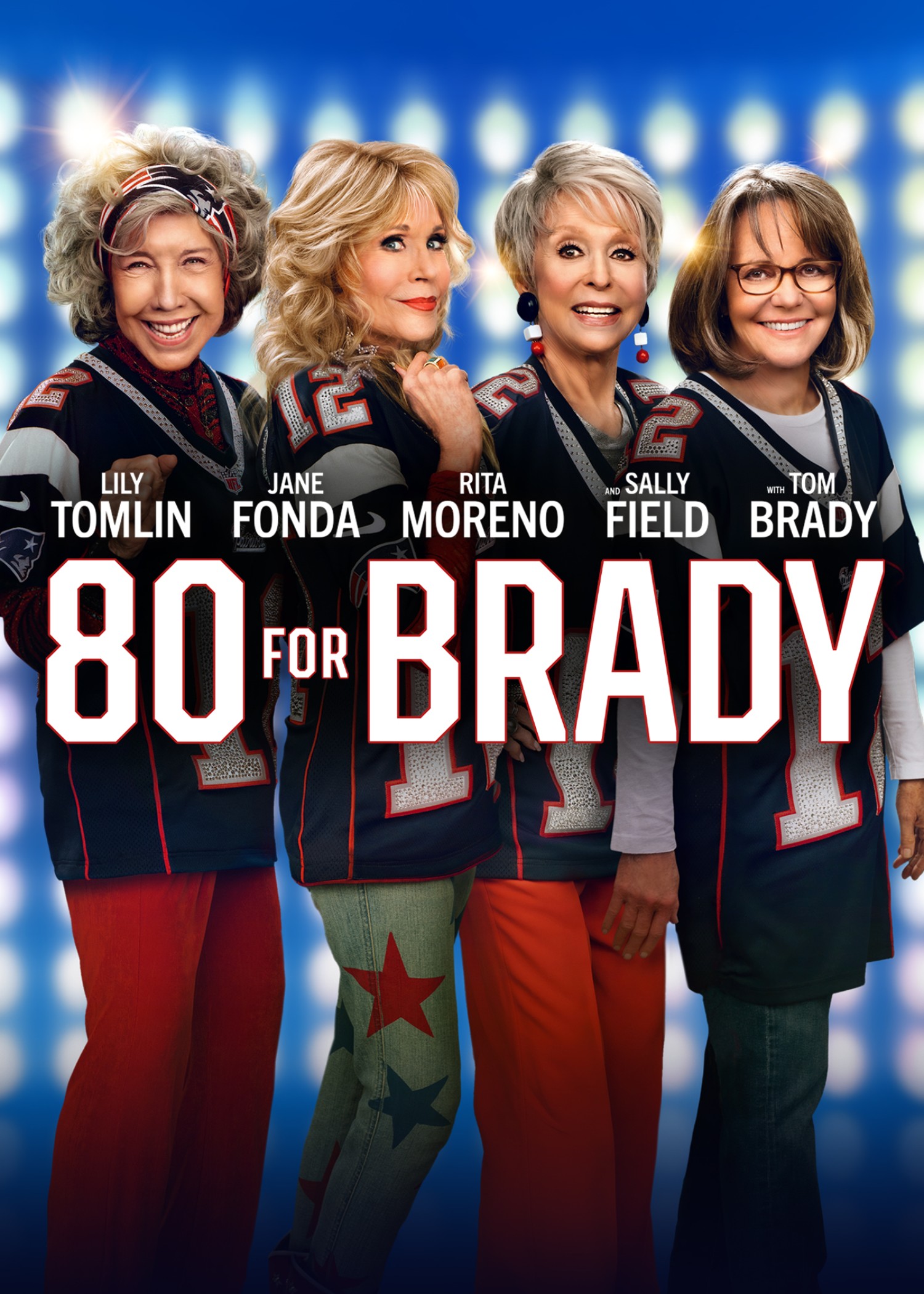 80 for Brady' Cast: How Old Are Rita Moreno, Jane Fonda, Lily Tomlin, and  Sally Field? - IMDb