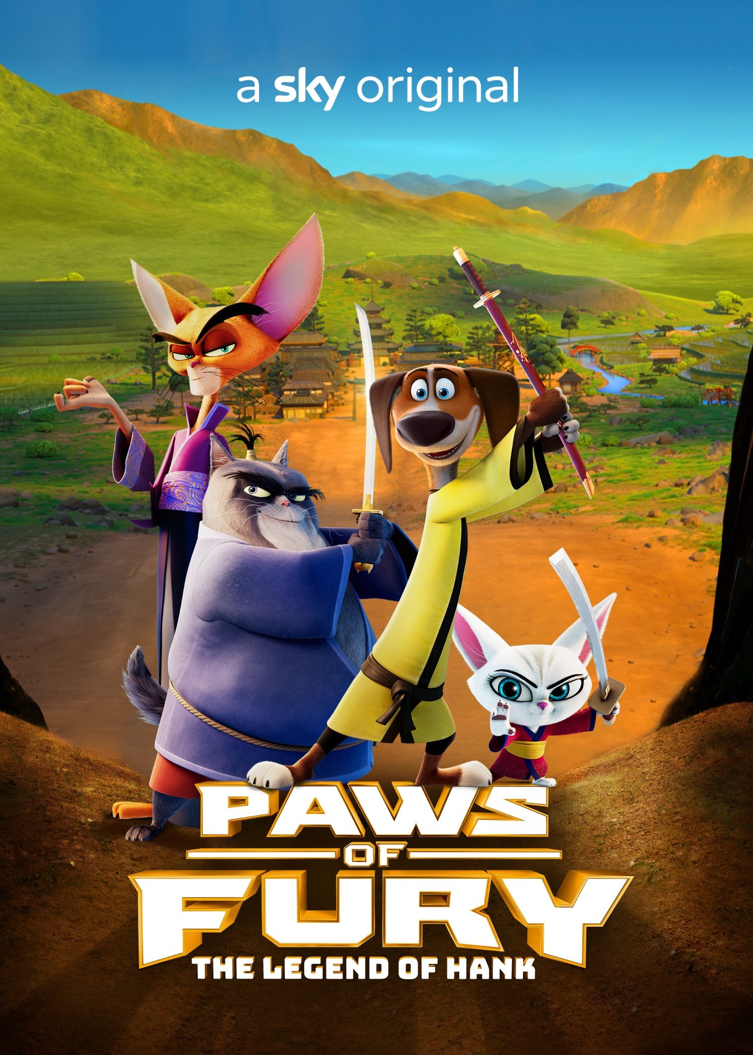  Paws of Fury: The Legend of Hank : Michael Cera, Ricky Gervais,  Mel Brooks: Movies & TV