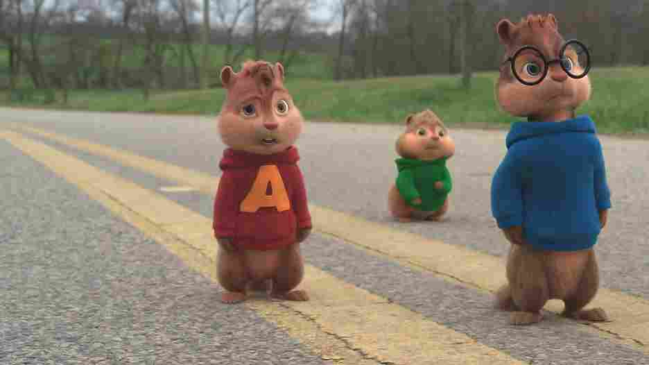 Alvin y las ardillas: aventura sobre ruedas
